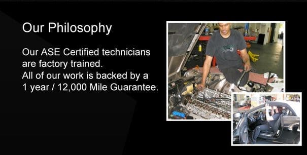 Bacchus British philosophy and warranty, 1 year / 12k mile guarantee 